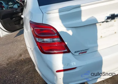 2018 Chevrolet Sonic Lt Auto z USA, uszkodzony, nr VIN 1G1JD5SH7J4112094